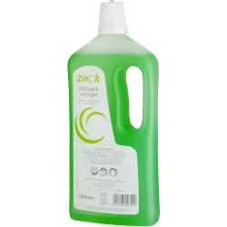 ZACK Allzweckreiniger, Zitrone, Ein kraftvoller Flächenreiniger mit Zitronenfrische, 1000 ml - Flasche