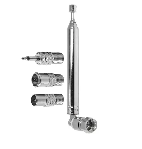 FM-DAB-Radio-Antenne Teleskop-FM-Antenne Ersatz 76 cm 7 Abschnitte mit F-Stec...