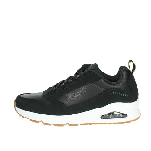 Skechers Uno Stacre Herren Sneakers - Stylische Herren Sneaker mit Air Cooled Memory Foam und Skech-Air-Laufsohle für optimalen Komfort und Dämpfung. Ideal für Alltag und Freizeit.
