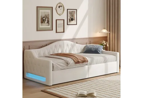 Betten & Bettgestelle Beige von Odikalo