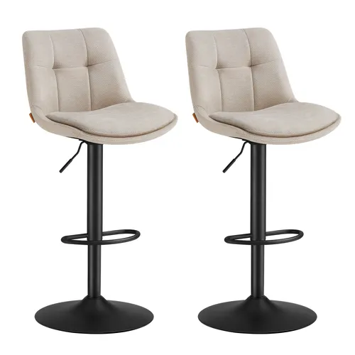 Hocker & Barhocker Weiß von VASAGLE