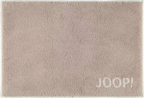 Joop! Badteppich Classic 020 Natur - Badteppich aus hochwertiger Kunstfaser, langlebig und rutschfest. Ideal für exklusive Bäder, waschbar und trocknergeeignet, mit ca. 20mm Florhöhe für höchsten Komfort.