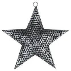 Christbaumschmuck Stern 18cm Anhänger aus Metall