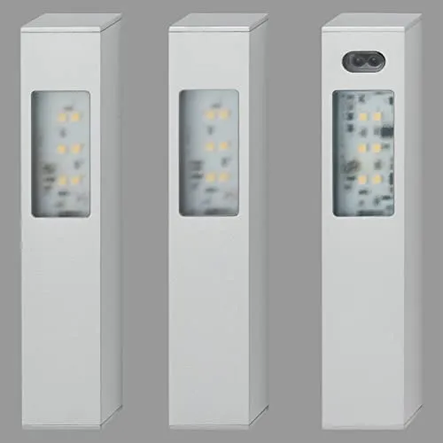 TELEFUNKEN 3er Set LED Unterbauleuchte 16cm - Unterbauleuchten für Küche und Werkstatt mit IR-Bewegungssensor, 180 Lumen pro Leuchte und einfache Montage für vielseitige Anwendungen.