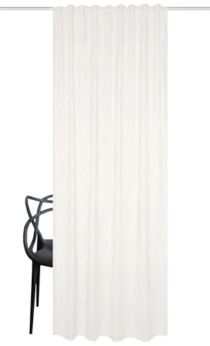 Produktbild HOME WOHNIDEEN Fertigschal Teddy, wollweiß, 245 x 135 cm