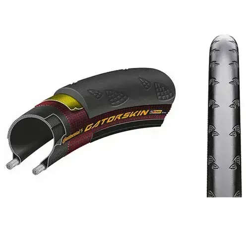 Continental Gatorskin 25-622 schwarz 28x1.00 Fahrradreifen - Fahrradreifen für Rennräder, besonders robust mit PolyX Breaker für optimalen Pannenschutz und hohe Laufleistung.