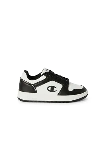 Champion Legacy RD18 2.0 Low B Gs Low Top Jungen Schuhe Weiß Schwarz Ww019 35.5 EU