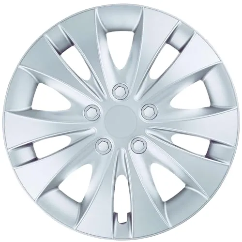 Produktbild Albrecht 14 Zoll Radkappen Silber für Stahlfelgen