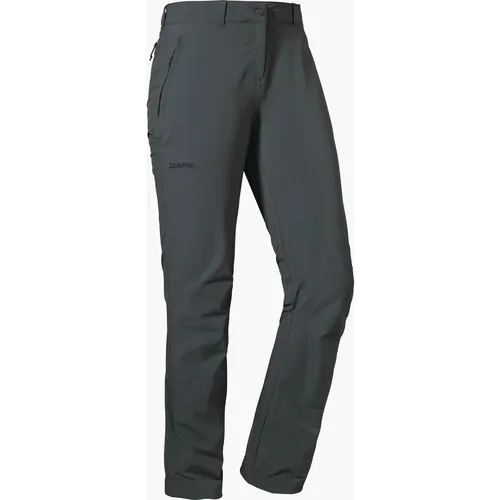 Schöffel Damen Pants Engadin1 - strapazierfähige Outdoor Hose - Wanderhosen mit wasserabweisendem Material und sportlichem Schnitt für hohen Tragekomfort und Bewegungsfreiheit, ideal für aktive Frauen.