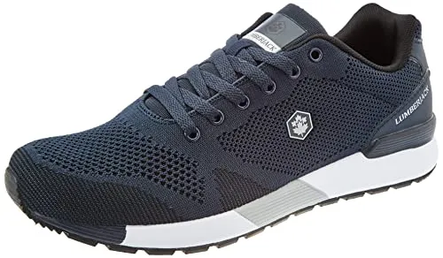 Lumberjack Herren Vendor Gymnastikschuh, Navy Blue Grey, 42 EU