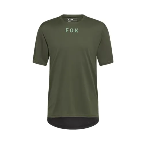 Fox Racing Ranger Herren Mountainbike-Trikot, kurzärmelig, Dark Sage, Größe M