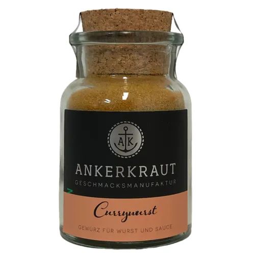 Ankerkraut Currywurst Gewürzmischung im Korkenglas 90g