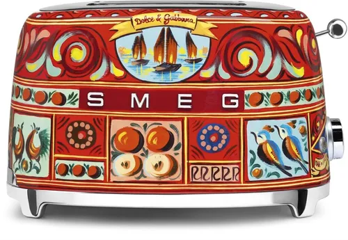Smeg TSF01DGEU Dolce & Gabbana Kompakt-Toaster