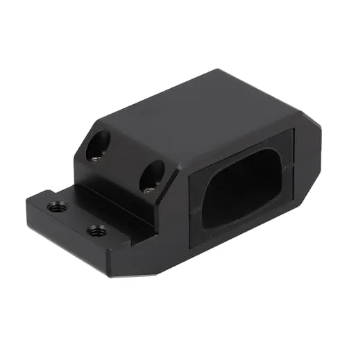 TIYO Fahrrad 4KS Adapter für Hinterbauständer KSA18 - CNC Alu, schwarz - Adapter für KSA18 Hinterbauständer, aus robustem 5083 Aluminium, ermöglicht die Montage bei fehlender Rahmenaufnahme. Kompatibel mit Hebie, Ursus und mehr. Leicht und stabil!