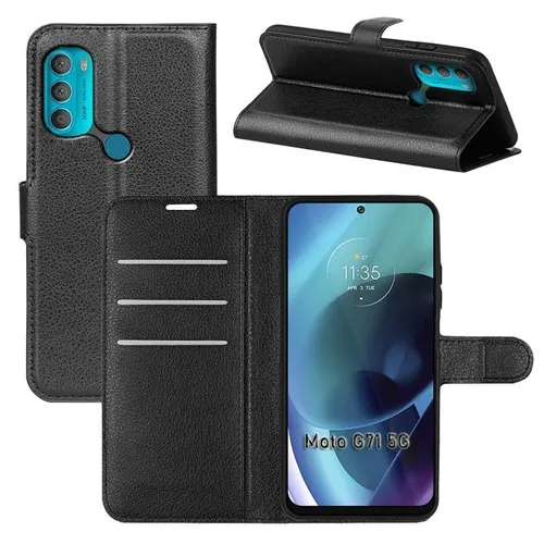 Handy Tasche Motorola Moto G71, Handyhülle Schutz Hülle Klapphülle Flipcase Etui