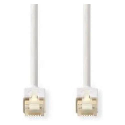 Nedis Cat 6 cable RJ45 connector RJ45 connector F / UTP 5.00 meters round LSZH (F/UTP, CAT6, 5 m) (CCBW85210WT50)