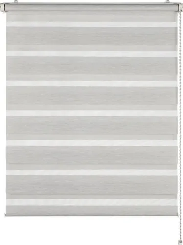 Produktbild Doppelrollo Tilda – SCHÖNER WOHNEN, transparent, 45 cm x 150 cm