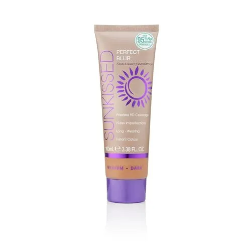 Sunkissed Perfect Blur Medium Dark Body Foundation, 100 ml