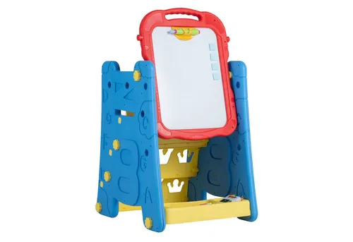 COSTWAY 4 in 1 Kindertafel – Kreativzentrum für Kinder