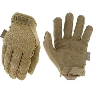 Mechanix Arbeitshandschuhe Original Coyote - Größe 9/L, beige - Schutzhandschuhe für Bau und Montage, mit Touchscreentechnologie und hohem Tragekomfort durch passgenaues TrekDry Material.