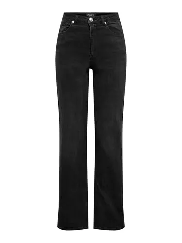 ONLY 5-Pocket-Jeans Washed Black M/34 - Stylische 5-Pocket-Jeans in Washed Black, ideal für jeden Anlass. Bequem und vielseitig kombinierbar, aus hochwertigem Material für einen angenehmen Tragekomfort.