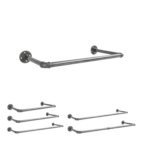 Produktbild Natural Goods Berlin Kleider-Stange Pipe GARD Wall | Wandgarderobe im Industrial Design