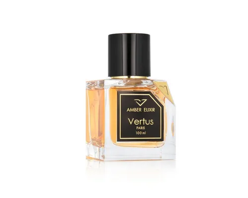 Vertus Amber Elixir Eau De Parfum 100ml (unisex) - Eau de Parfum mit holzig-würzigem Duft, ideal für besondere Anlässe. Kombiniert süße und würzige Elemente für einen unvergesslichen Eindruck.