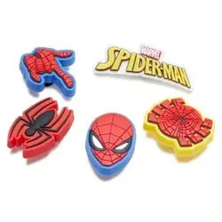 Crocs 5P Jibbitz Spider-Man Mixed One Size Kinder von Crocs