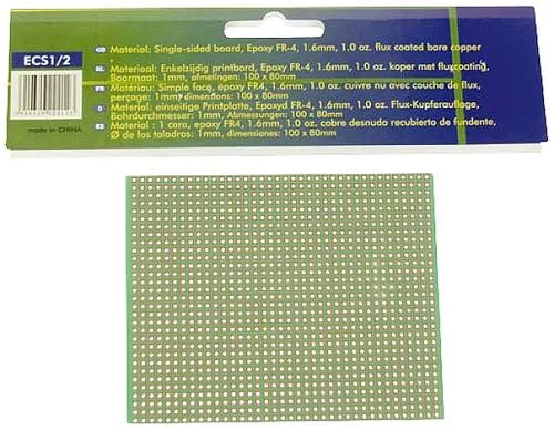 Velleman ECS1/2 Europlatine (L x B) 80mm x 100mm Inhalt 1St.