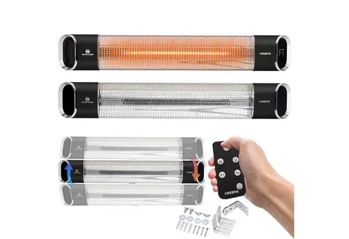 Arebos Heizstrahler 2000W mit Fernbedienung von AREBOS