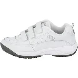 Brütting Herren Racket V Fitnessschuhe, Weiß, 43 EU - Herren-Sneaker mit Klettverschluss und auswechselbarer Textileinlegesohle für optimalen Komfort und Atmungsaktivität, ideal für Sport und Freizeit.