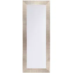 Beliani Wandspiegel Gold, Rechteckig 50x130 cm in gold von Beliani