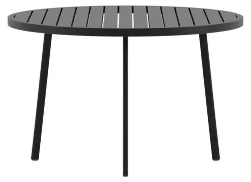 Venture Home Giardini Gartentisch Ø120cm schwarz - Stylischer Giardini Gartentisch Ø120cm in Schwarz. Er bietet Platz für bis zu 6 Personen und ist ideal für gesellige Abende im Freien.