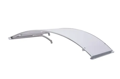 Linea Garden Friend p1327025 Vordach Aluminium Bogen 90 x 140 cm grau
