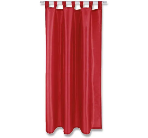 Arsvita Vorhang (1 St), Schlaufen, blickdicht, Microfaser, Gardine in vielen Größen und Farben - Schlaufen / Kräuselband