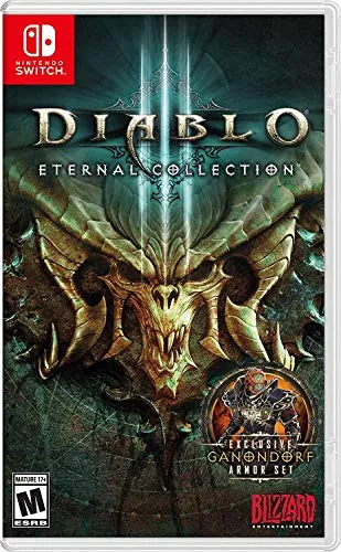 Nintendo Switch Diablo 3 - Eternal Edition - Action RPG für Nintendo Switch, inkl. Reaper of Souls & Rise of the Necromancer, ideal für Multiplayer-Spaß mit bis zu 4 Spielern.