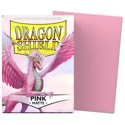 Dragon Shield: Pink - Matte Sleeves - Standard Size