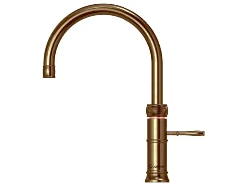 QUOOKER Classic Fusion Round PRO3 Reservoire Messing Patina mit 7 Jahren Garantie