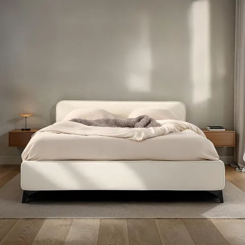 IDIMEX Polsterbett LAVORO 140x200 cm - Stylisches Polsterbett mit hochwertigem Samtbezug und stabilem Lattenrost für optimalen Schlafkomfort. Ideal für moderne Schlafzimmer und entspannte Lesestunden.