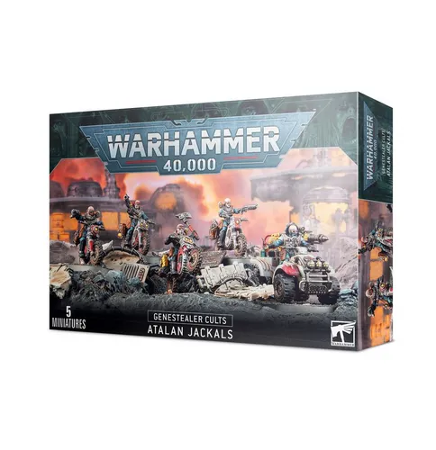 GW Warhammer 40k Genestealer Cults ATALAN-SCHAKALE - 40K Miniaturen, beeindruckende Detailtreue und perfekt für den Aufbau einer mächtigen Genestealer Cults Armee.
