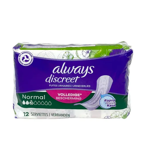 Always Discreet Normal Size 3 12 stuks