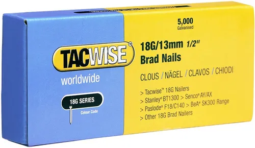 TACWISE Stiftnägel 18G/13mm verzinkt 5.000 Stück von TACWISE