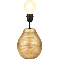 Marrakesch Nachttischlampe Cameo Gold 20cm in gold von Marrakesch Orient & Mediterran Interior