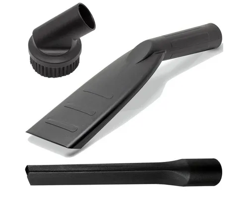 FixedByU Staubsaugerdüsen-Set Fugendüse mit Autodüse Polsterdüse und Staubsaugerpinsel 35mm, Zubehör für 35mm Staubsaugerrohre