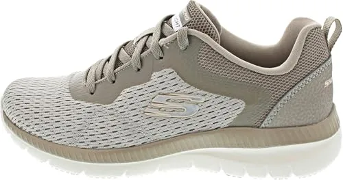 Skechers Bountiful Quick Path Grau TPE EU 39 - Sneaker für Damen, lässig und vielseitig, ideal für mühelosem Streetstyle und hohen Komfort.