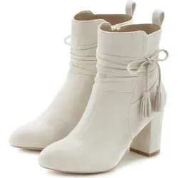 LASCANA Stiefelette beige Größe 41 - Wanderschuhe mit ca. 8 cm Absatzhöhe, aus hochwertiger Microfaser, ideal für stilvolle Outdoor-Abenteuer.