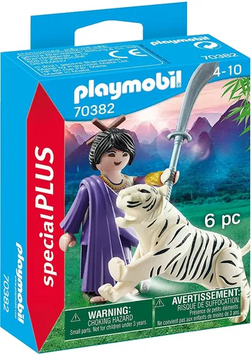PLAYMOBIL Special Plus 70382 Ninja Krieger mit Tiger NEUHEIT 2021 OVP: