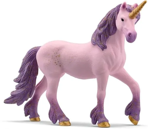 schleich BAYALA | Einhorn Stute Seraphina 70892 | detailgetreue Einhornfigur mit goldenen Sternchen | Geschenk für Mädchen und Jungen | magische Sammelfiguren | Spielfigur ab 5 Jahren | 5 x 15 x 11 cm