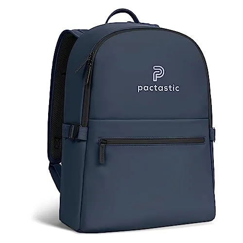 Pactastic großer Daypack - Leichter Wasserabweisender Rucksack mit Laptopfach - Tagesrucksäcke: 710g leichter Rucksack aus veganem Tech-Material mit gepolstertem Laptopfach, ideal für Arbeit, Reisen und Outdoor-Aktivitäten.