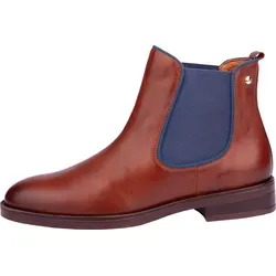 Pikolinos Damen Stiefelette Leder Chelsea Boot Puertollano W3C-8594, Braun - Größe 37 EU - Stylische Chelsea Boots aus hochwertigem Leder mit elastischem Gummizug für einfaches An- und Ausziehen. Ideal für jeden Anlass, bieten sie Komfort und einen modernen Look.